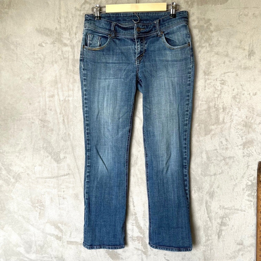 Vintage Z Cavaricci Jeans Women 9 Medium Wash‎ Low Rise Boot Cut 30x28 Y2K
